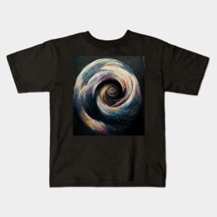 spiral galaxy Kids T-Shirt